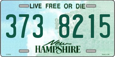 NH license plate 3738215