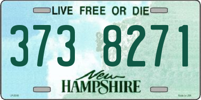 NH license plate 3738271