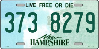 NH license plate 3738279