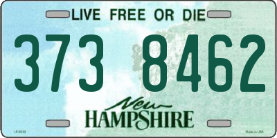 NH license plate 3738462
