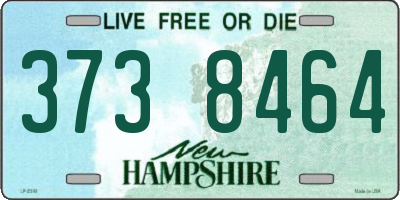 NH license plate 3738464