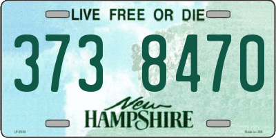 NH license plate 3738470