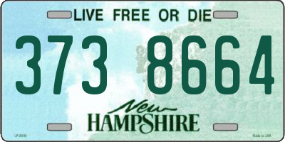 NH license plate 3738664