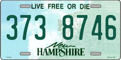 NH license plate 3738746