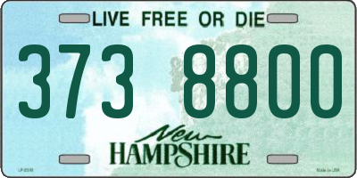 NH license plate 3738800