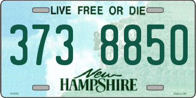 NH license plate 3738850