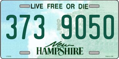 NH license plate 3739050