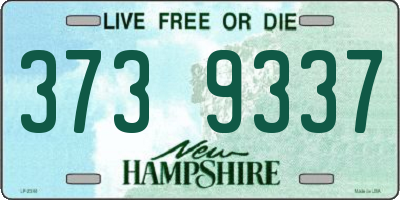 NH license plate 3739337