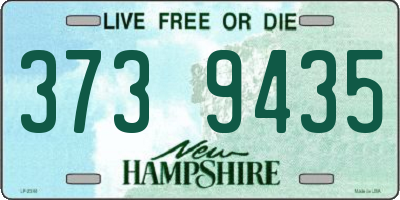 NH license plate 3739435
