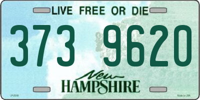 NH license plate 3739620