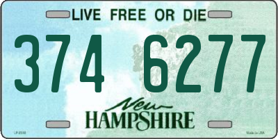 NH license plate 3746277