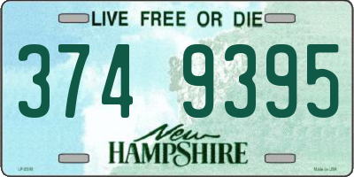NH license plate 3749395
