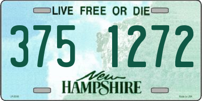NH license plate 3751272