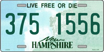 NH license plate 3751556