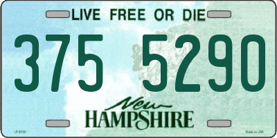 NH license plate 3755290