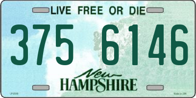 NH license plate 3756146