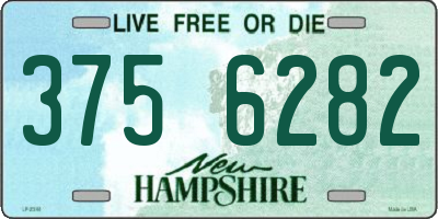 NH license plate 3756282