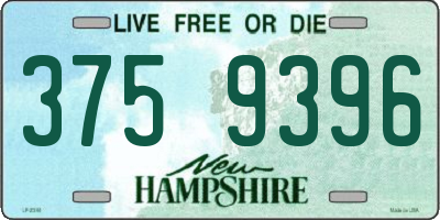 NH license plate 3759396