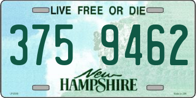 NH license plate 3759462