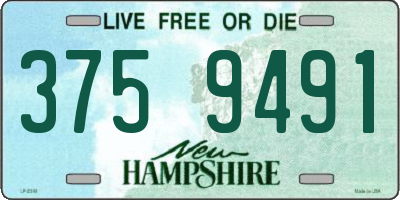 NH license plate 3759491