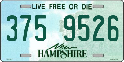 NH license plate 3759526
