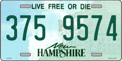 NH license plate 3759574