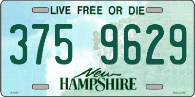 NH license plate 3759629