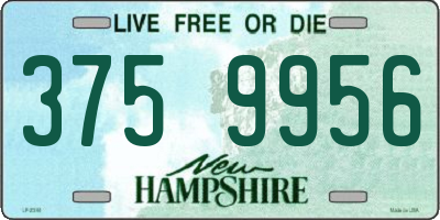 NH license plate 3759956