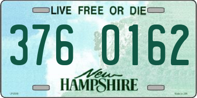 NH license plate 3760162