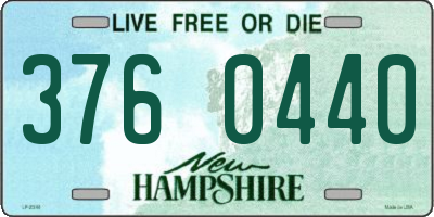 NH license plate 3760440