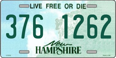 NH license plate 3761262