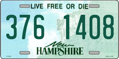 NH license plate 3761408