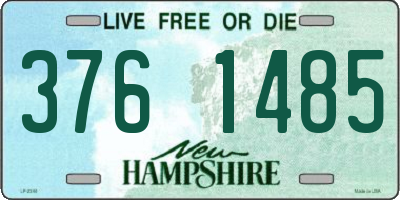 NH license plate 3761485