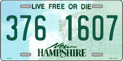 NH license plate 3761607