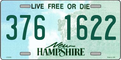 NH license plate 3761622