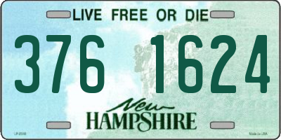 NH license plate 3761624