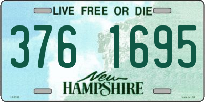 NH license plate 3761695