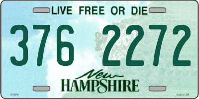 NH license plate 3762272