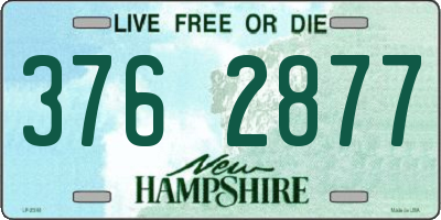 NH license plate 3762877