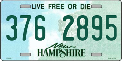NH license plate 3762895