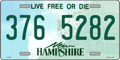 NH license plate 3765282