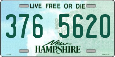 NH license plate 3765620