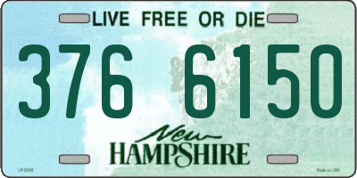 NH license plate 3766150