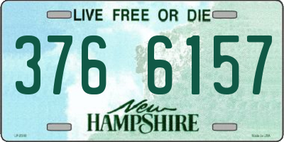 NH license plate 3766157