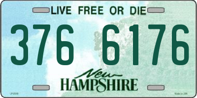 NH license plate 3766176