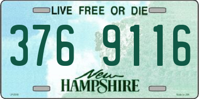 NH license plate 3769116