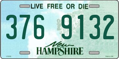 NH license plate 3769132