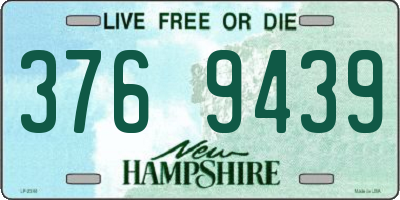NH license plate 3769439