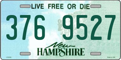 NH license plate 3769527