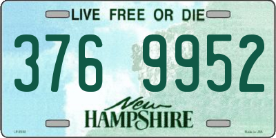 NH license plate 3769952